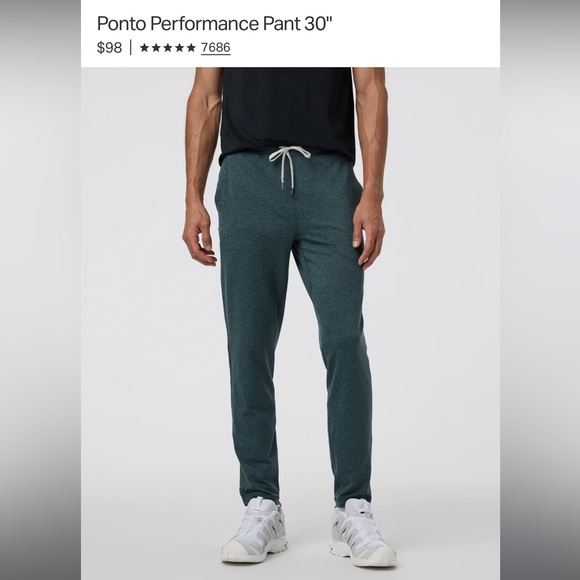 Vuori the ponto pant heathered olive Sweatpants - Picture 5 of 11